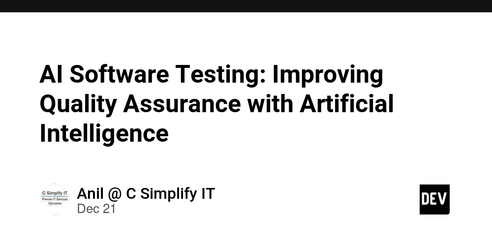 AI Software Testing: Improving Quality Assurance with Artificial Intelligence