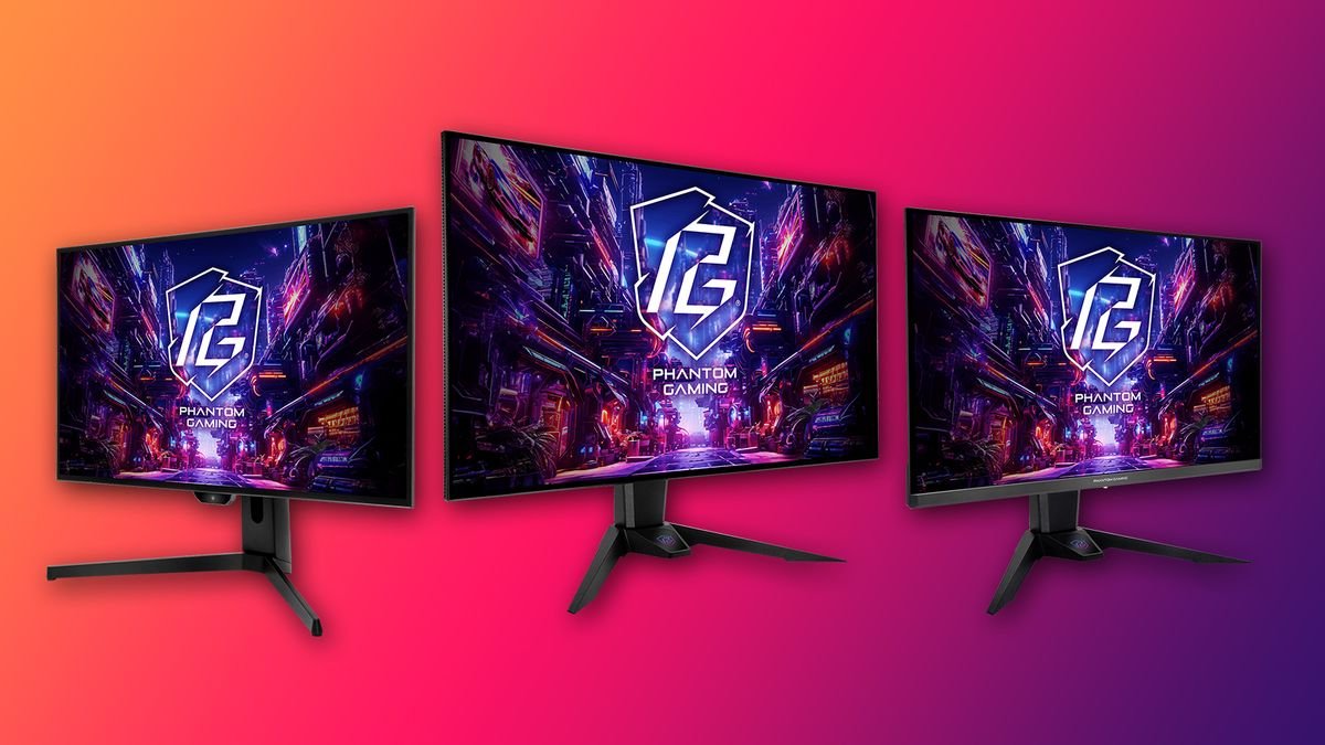 ASRock launches a trio of OLED gaming monitors for demanding gamers — lineup offers refresh rates from 240 Hz to 480 Hz and response times of 0.3 ms