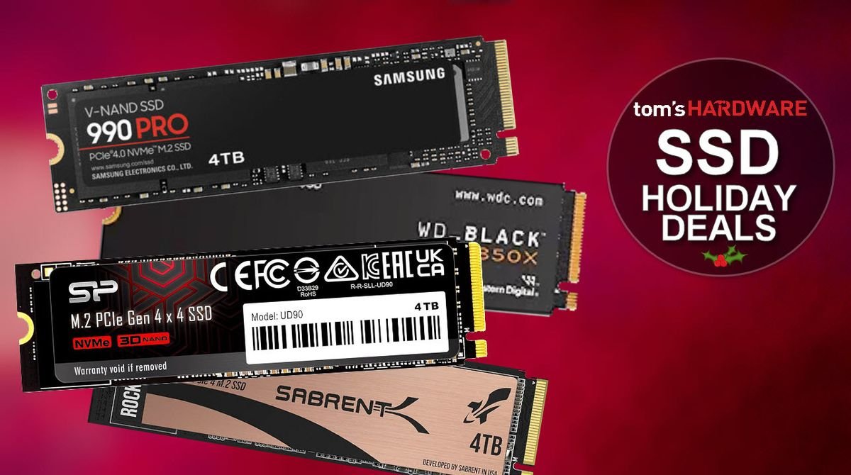 Best Holiday SSD and Hard Drive Deals 2024