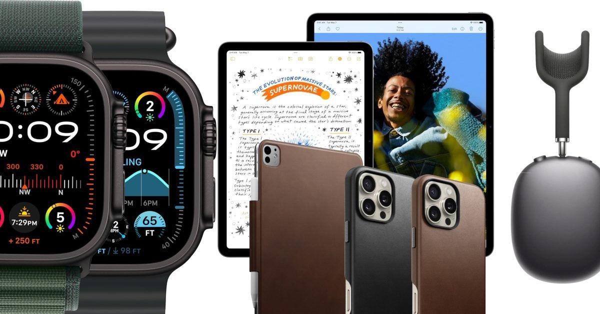 Black Apple Watch Ultra 2, M2 iPad Air, AirPods Max, more 9to5Mac