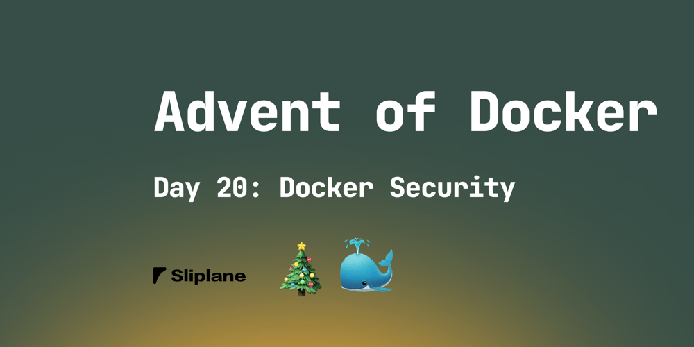 Day 20: Docker Security – DEV Community