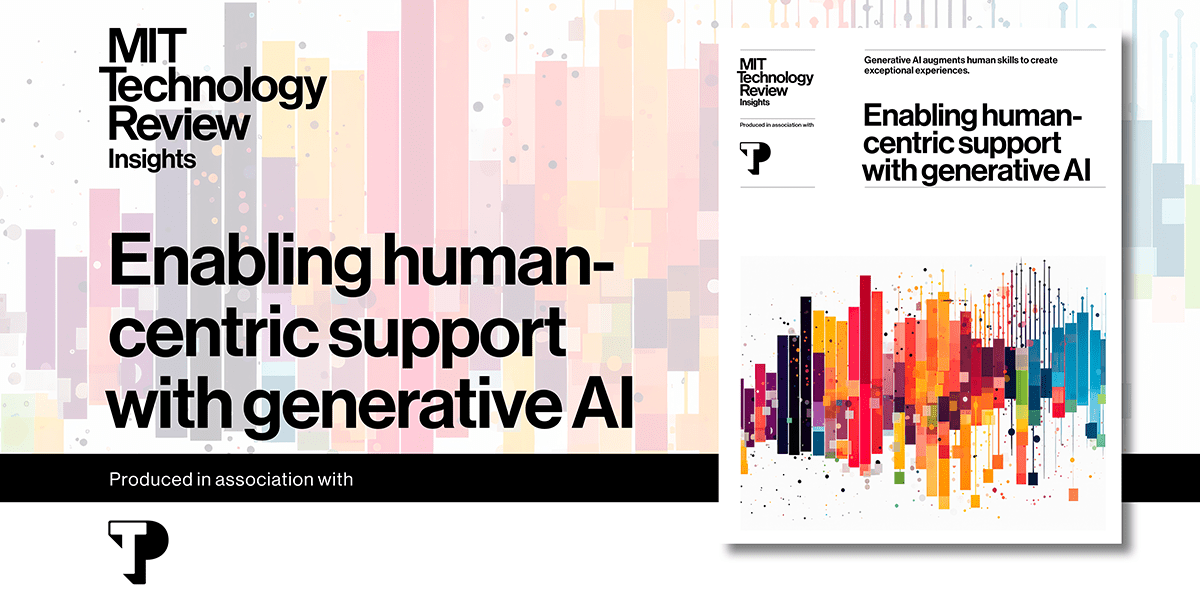 Enabling human-centric support with generative AI