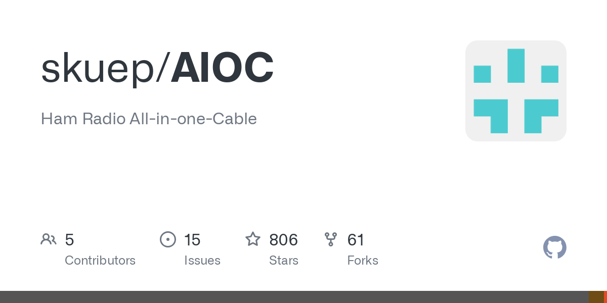 GitHub – skuep/AIOC: Ham Radio All-in-one-Cable