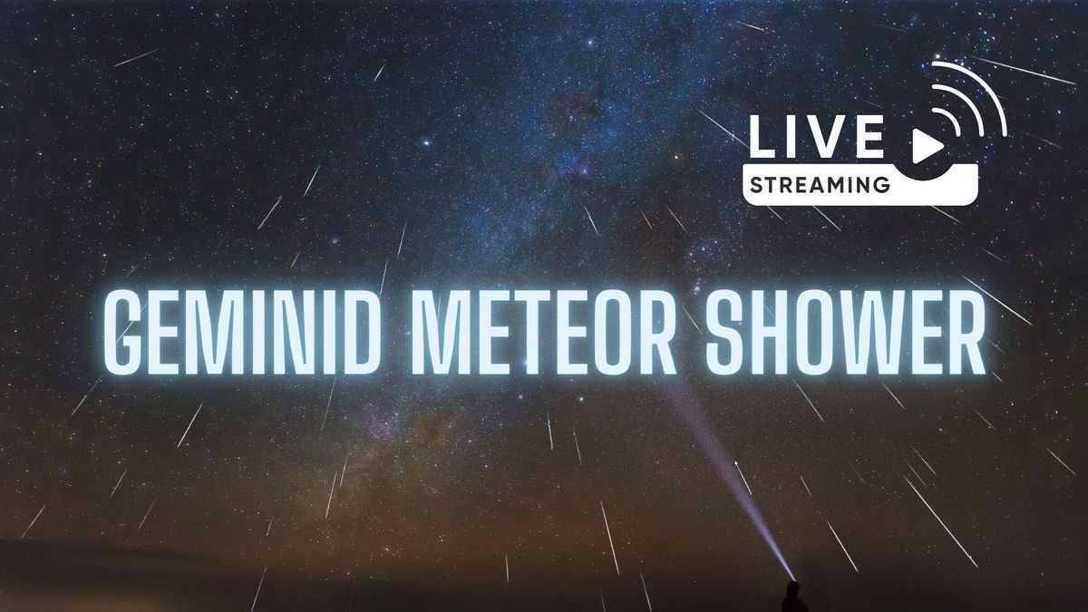 How to watch the Geminid meteor shower 2024 live online tonight (Dec. 13)