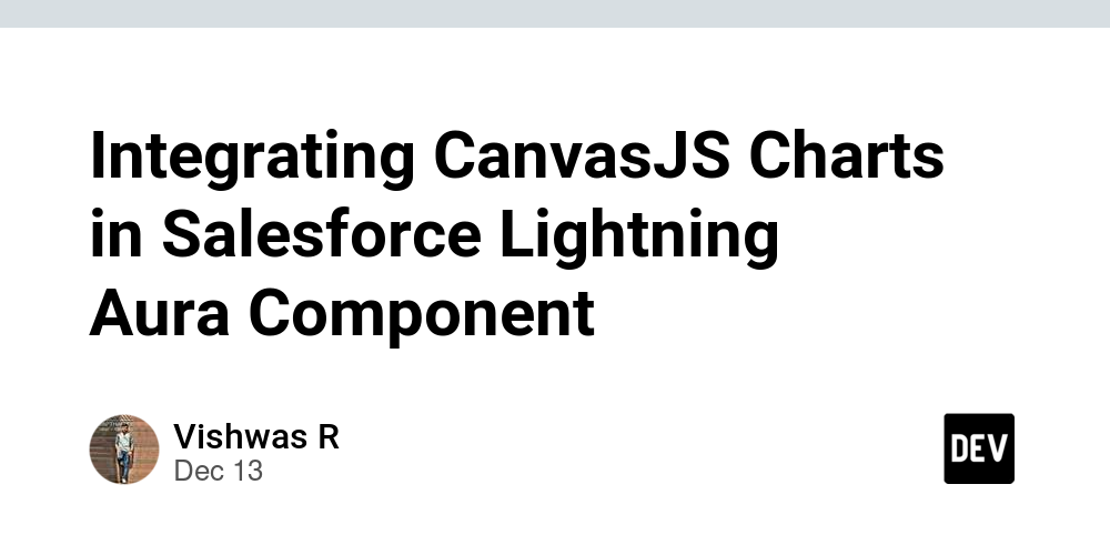 Integrating CanvasJS Charts in Salesforce Lightning Aura Component