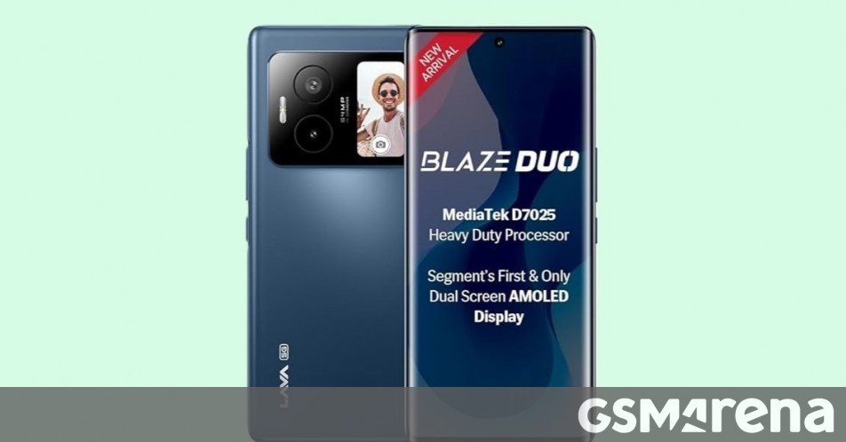 Lava Blaze Duo goes on sale in India