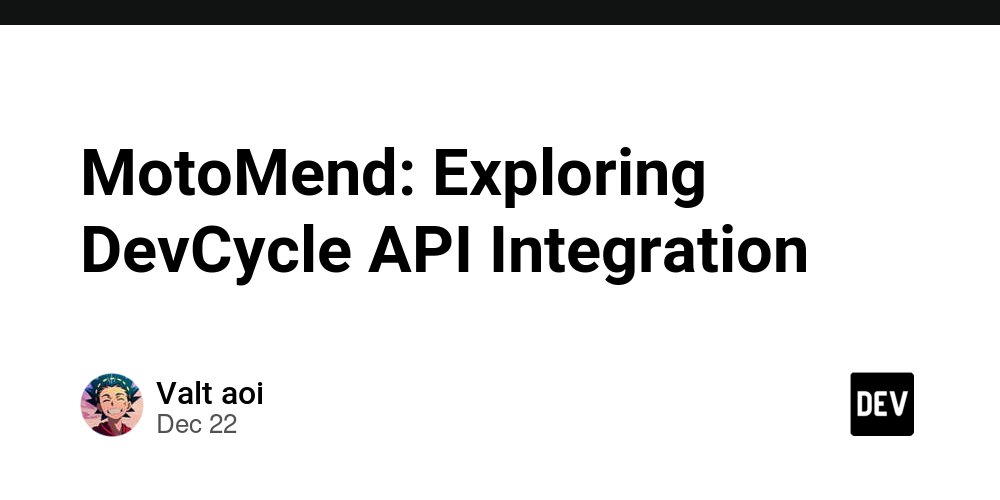 MotoMend: Exploring DevCycle API Integration