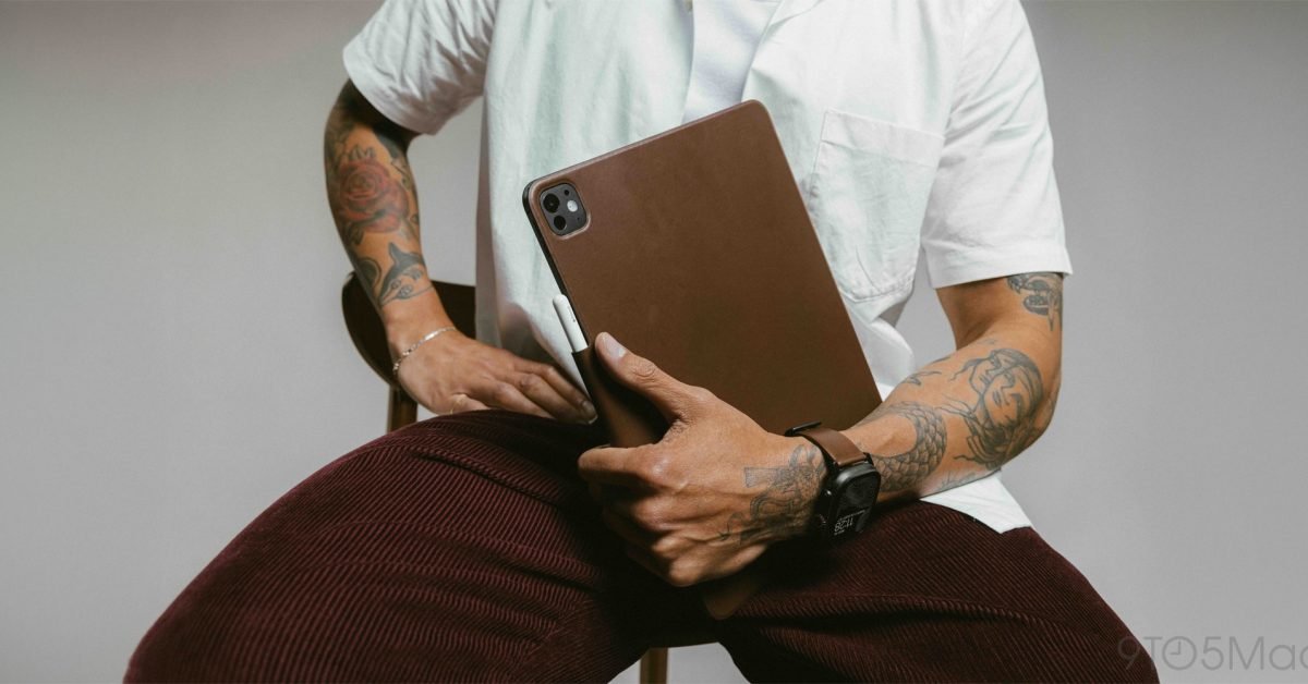 Nomad introduces the Leather Folio for your M4 iPad Pro