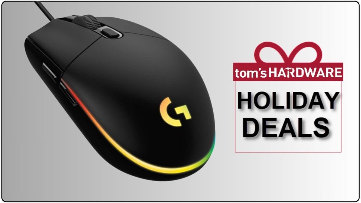 Pick up this Logitech G203 budget gaming mouse for only $18 – an ideal stocking filler