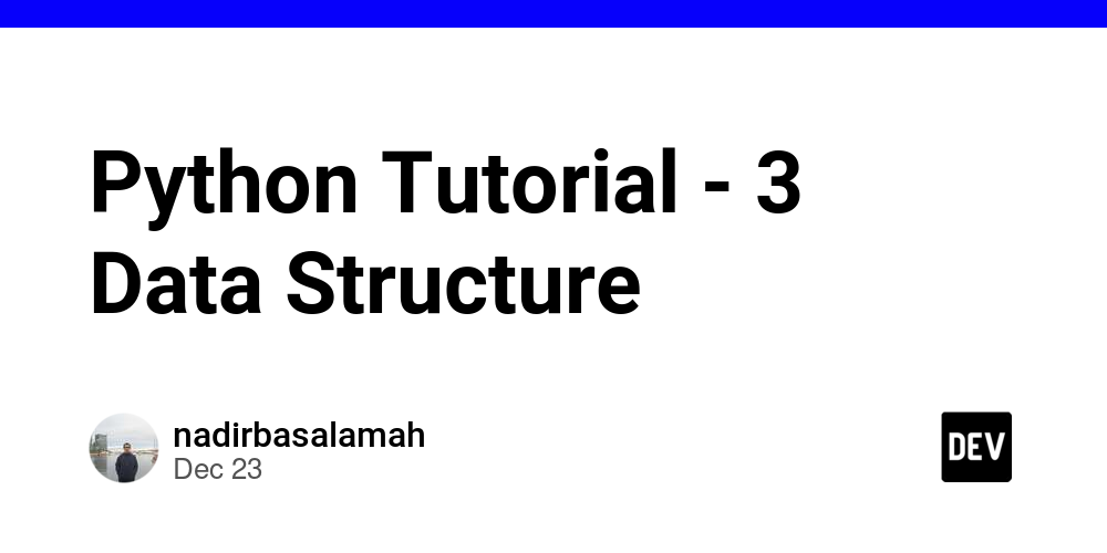 Python Tutorial – 3 Data Structure