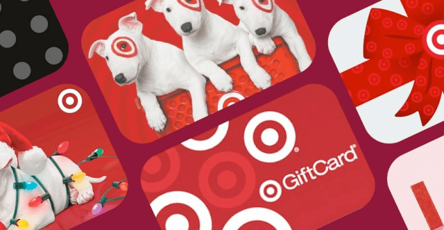 Target will give you a $15 credit when you spend $100 on gift cards