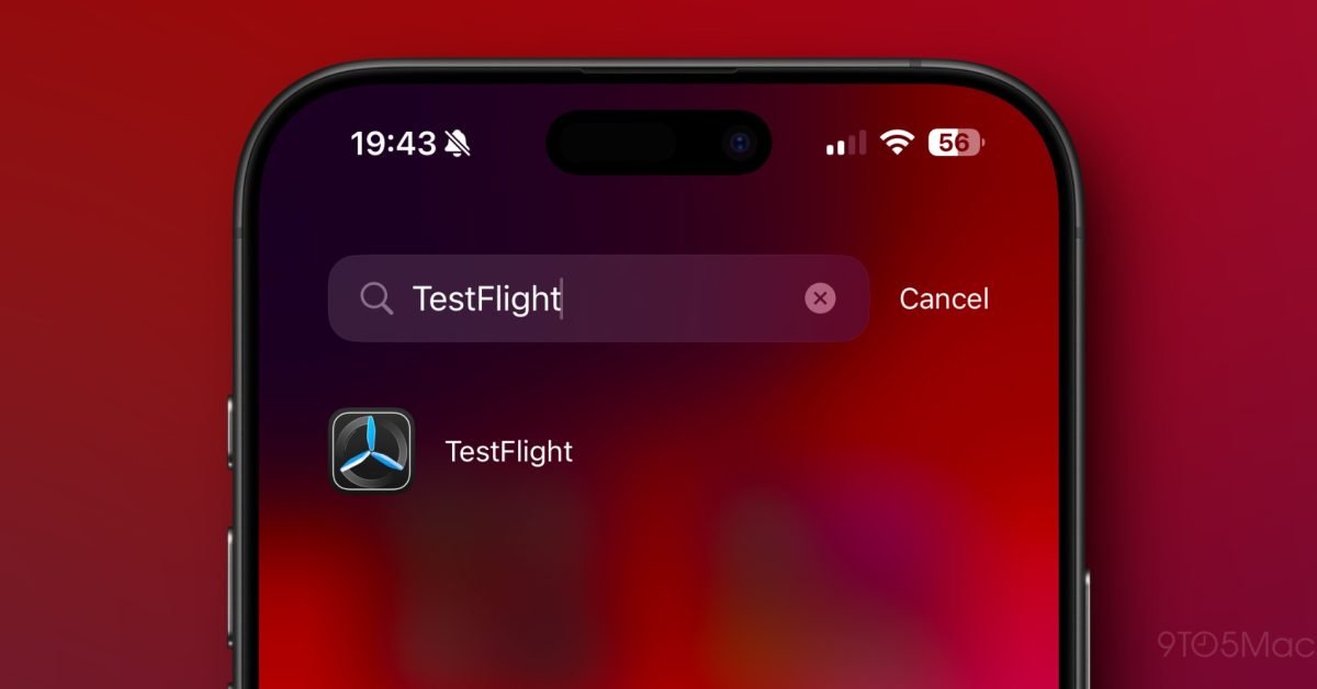 TestFlight updated with dark and tinted icon for iOS 18