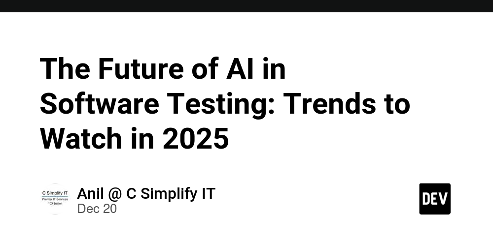 The Future of AI in Software Testing: Trends to Watch in 2025