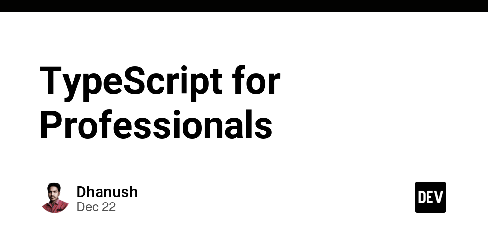 TypeScript for Professionals