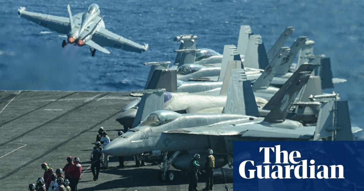 US shoots down two of its own navy pilots over Red Sea in ‘apparent friendly fire’ incident | US military