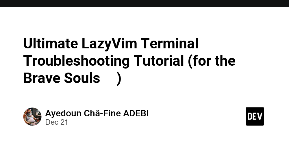 Ultimate LazyVim Terminal Troubleshooting Tutorial (for the Brave Souls 🛠️)