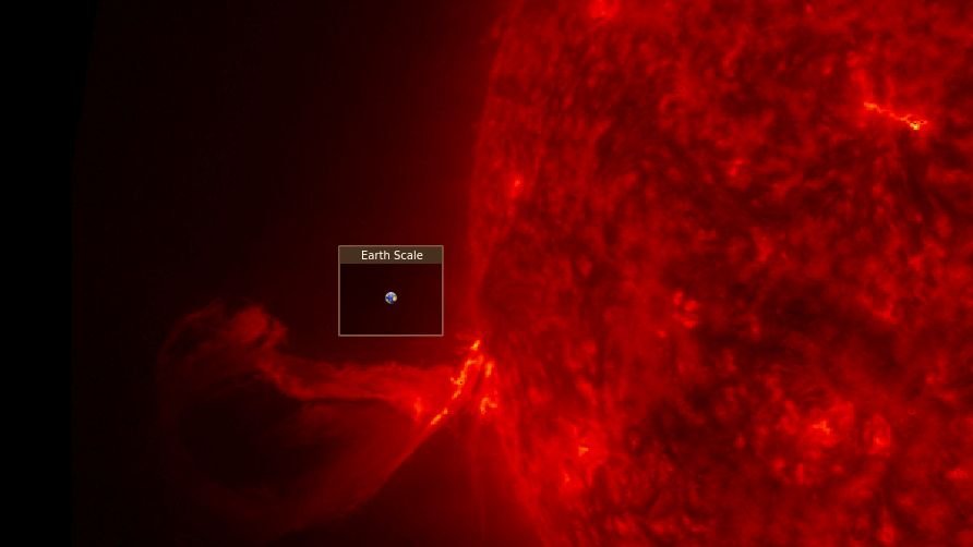 Watch the sun unleash ‘extremely rare’ solar storm in explosive eruption (video)