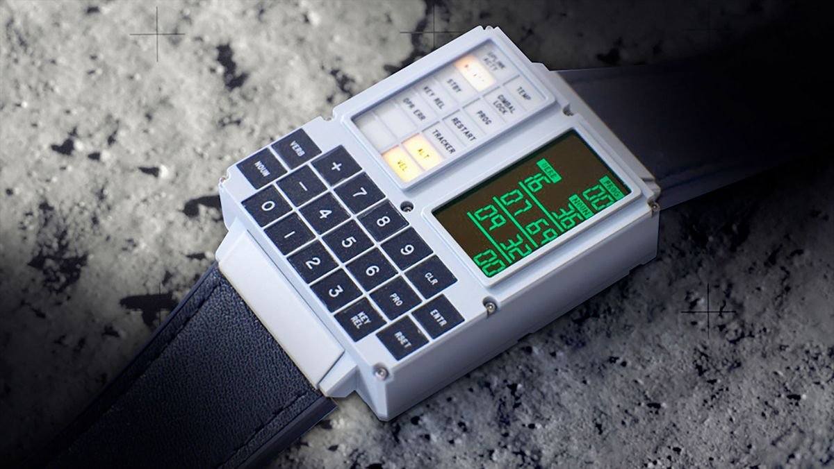 You can now wear an Apollo Guidance Computer keypad as a wristwatch