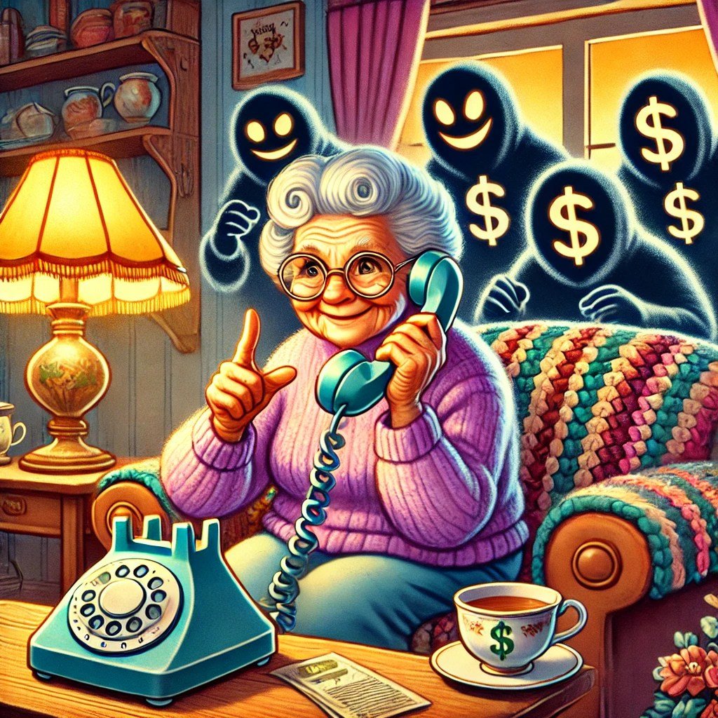 AI Granny Daisy Wastes Scammers’ Time And Protects Victims