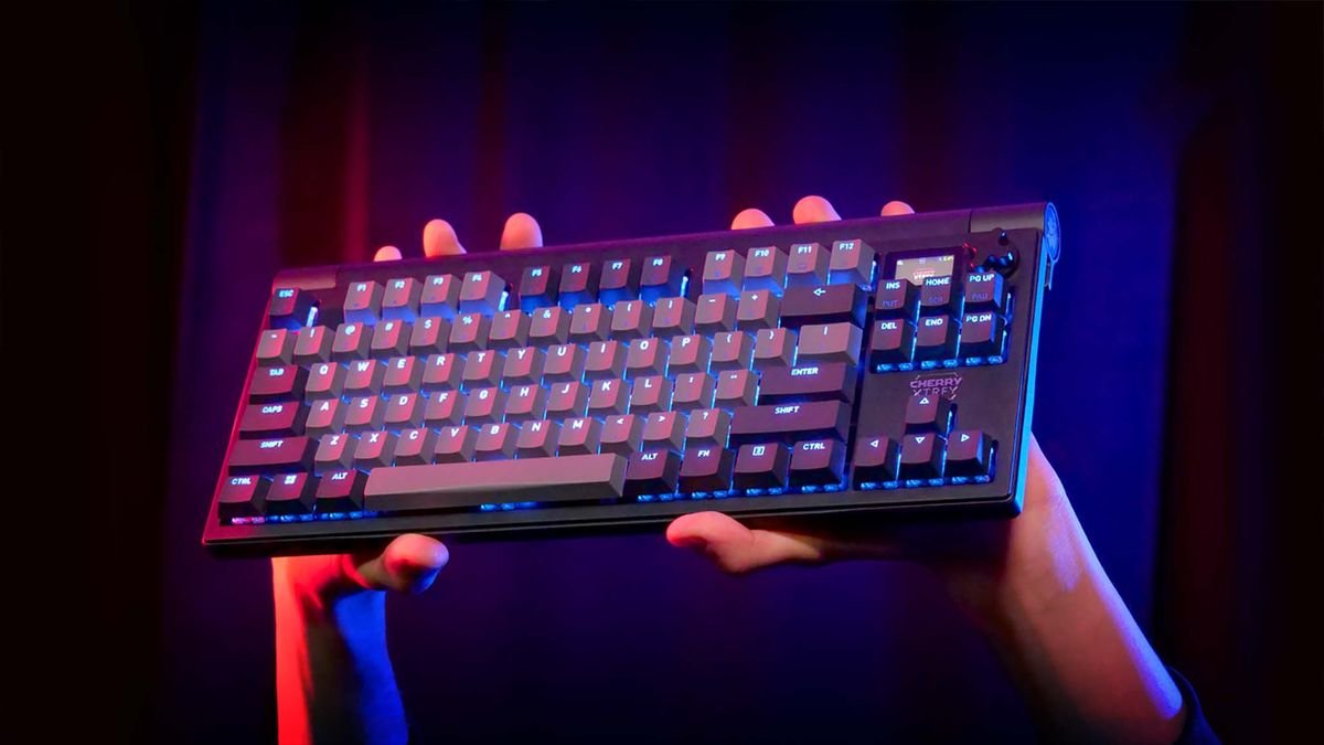 Cherry has revealed two new wireless mechanical gaming keyboards at CES 2025