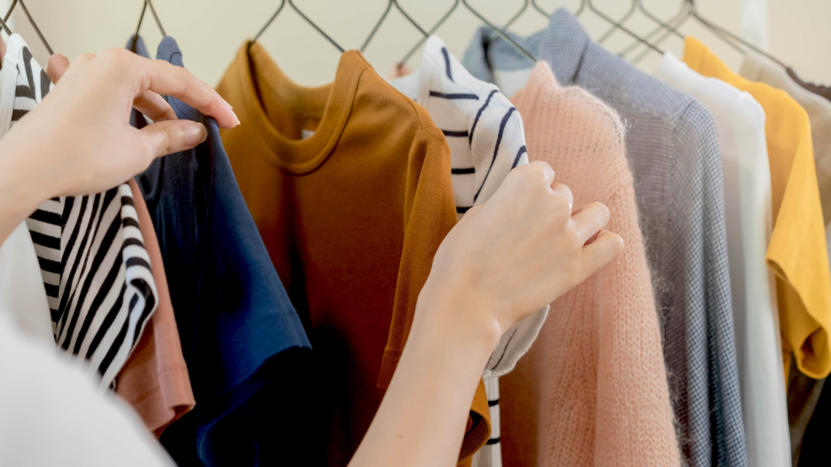 Declutter Your Closet This Year With the Reverse Hanger Trick