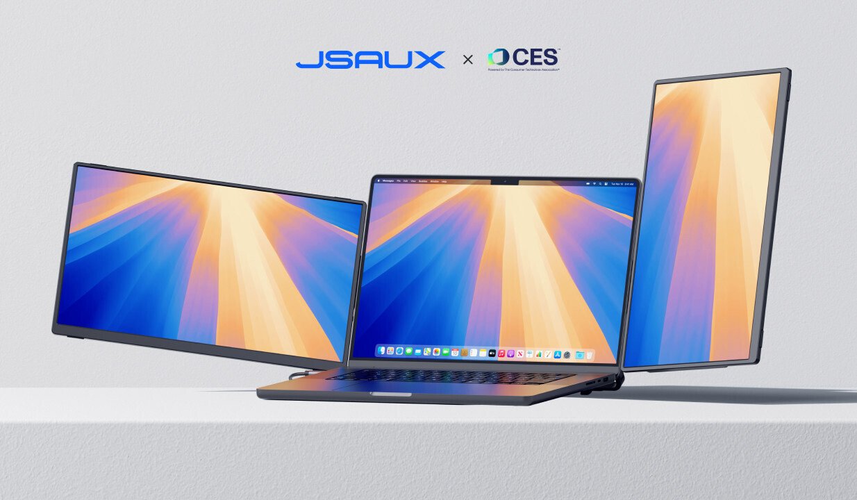 JSAUX Debuts the New FlipGo Portable Monitor and More at CES 2025