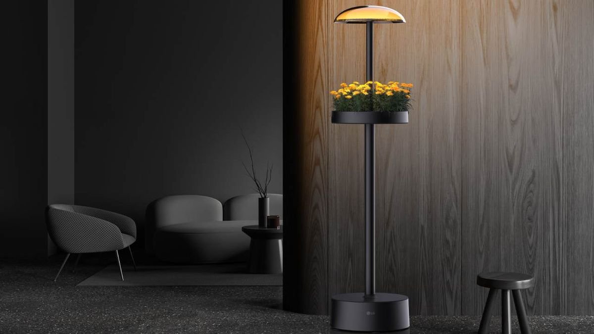 LG’s latest smart lamp grows indoor plants and sets the mood – but you might not get one