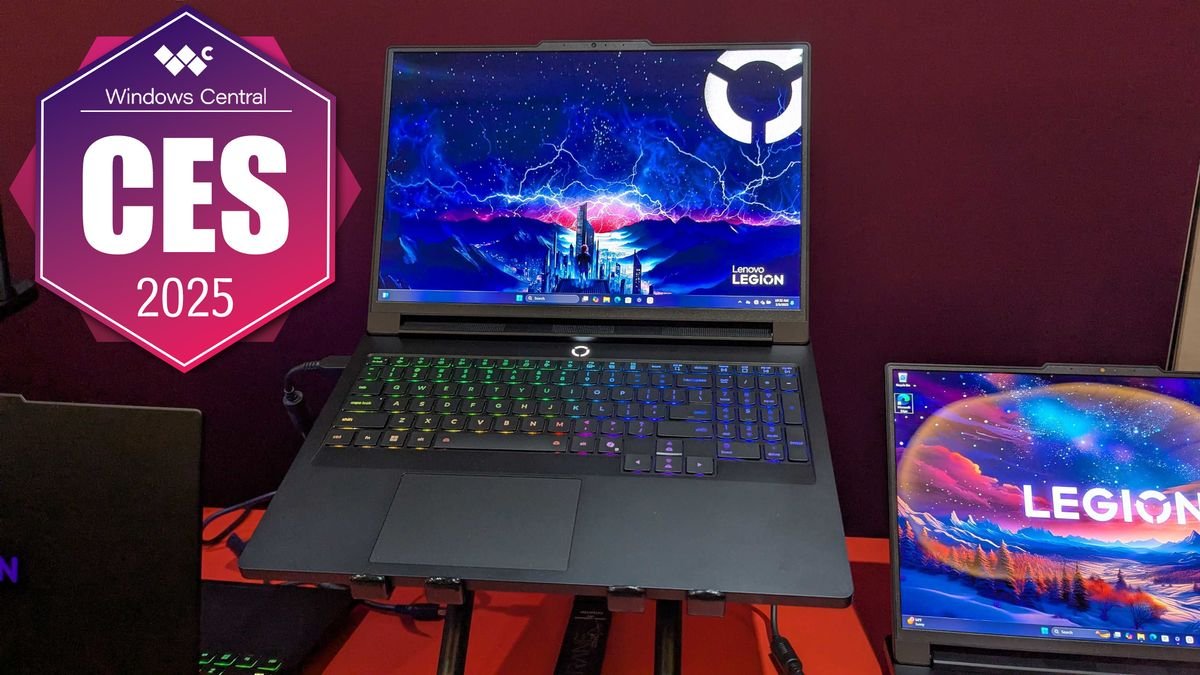 Lenovo announces a full range of new Legion gaming PCs at CES 2025