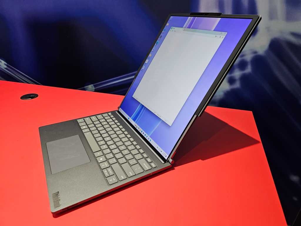 Lenovo’s newest ThinkBook laptop ‘unrolls’ for extra screen space