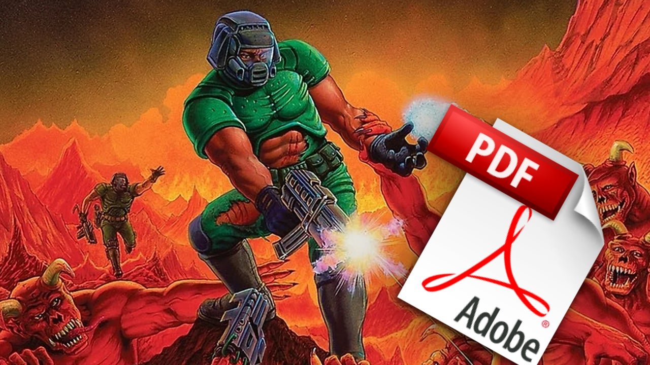 Move Over Toasters: Doom Is Now Playable Inside a PDF