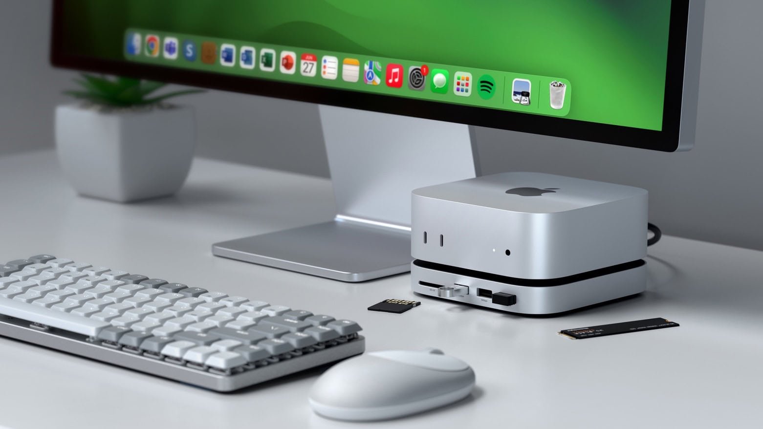 Satechi multiport hub & stand takes M4 Mac mini to the max