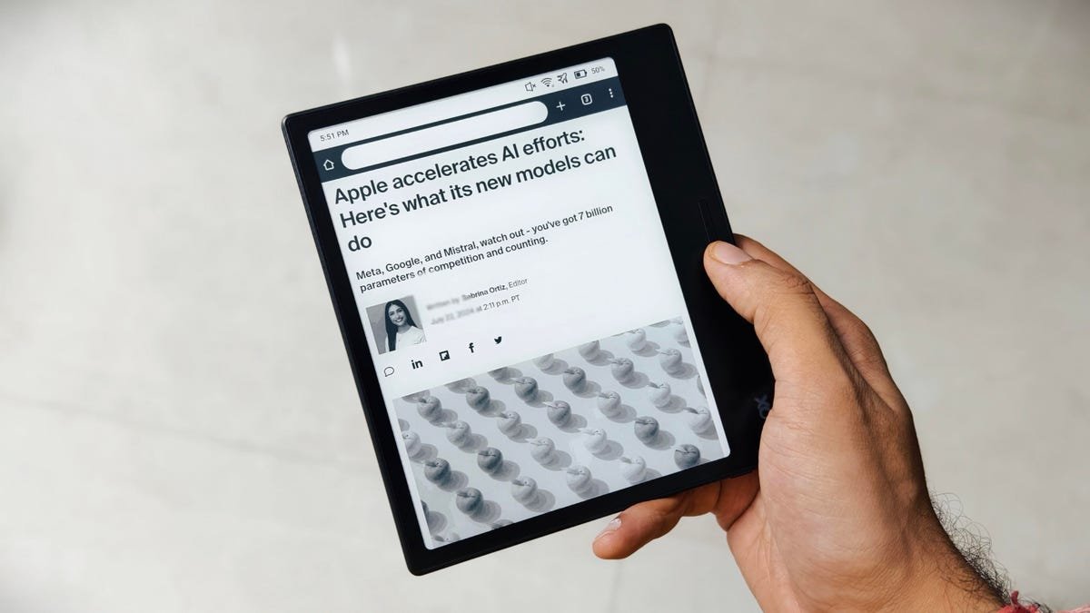 Why I prefer this E Ink tablet that runs on Android over the Kindle and ReMarkable