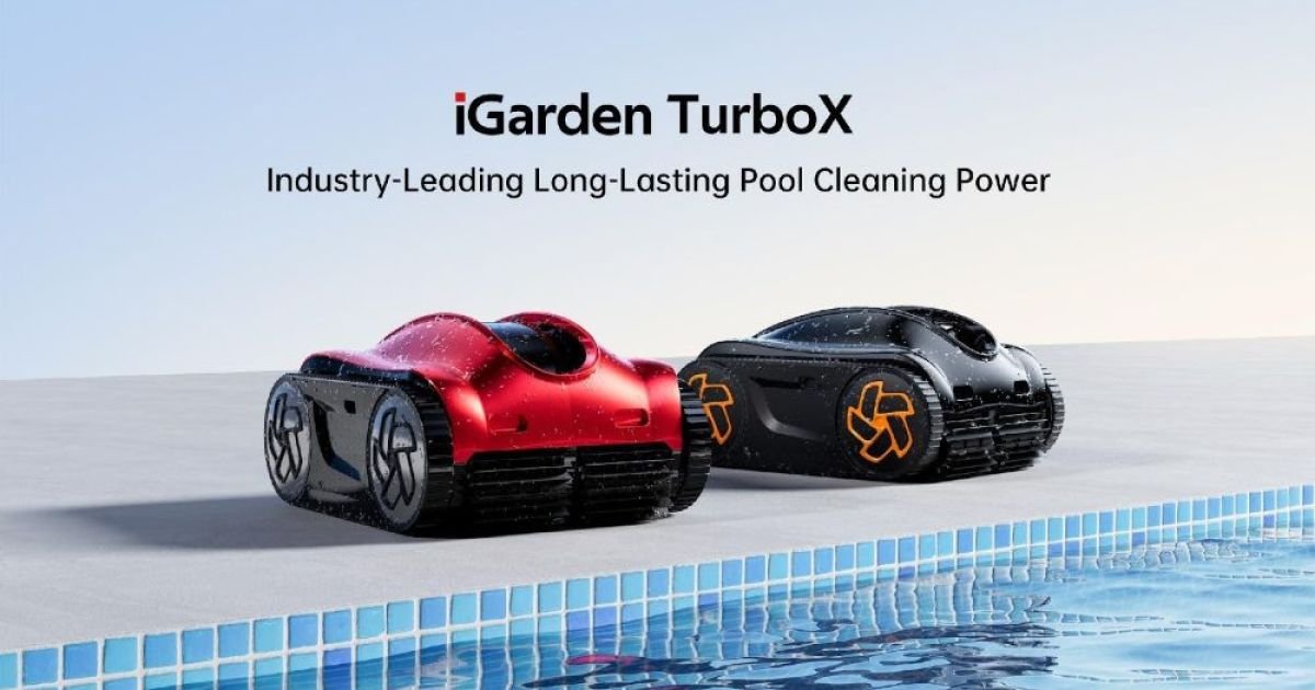 iGarden TurboX Master pool cleaner revealed at CES 2025