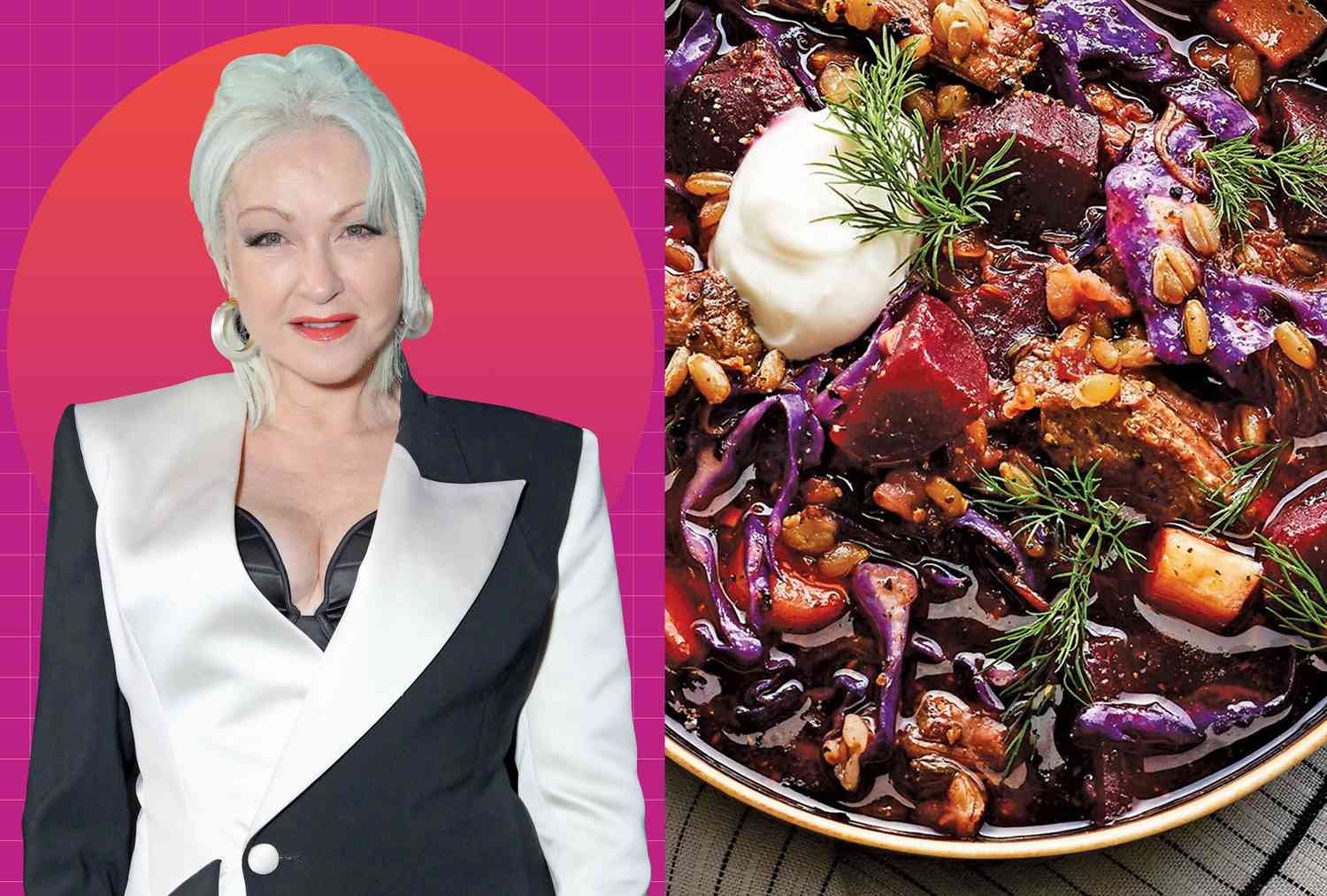 Cyndi Lauper Shared the Veggie-Packed Soup She Makes Time After Time