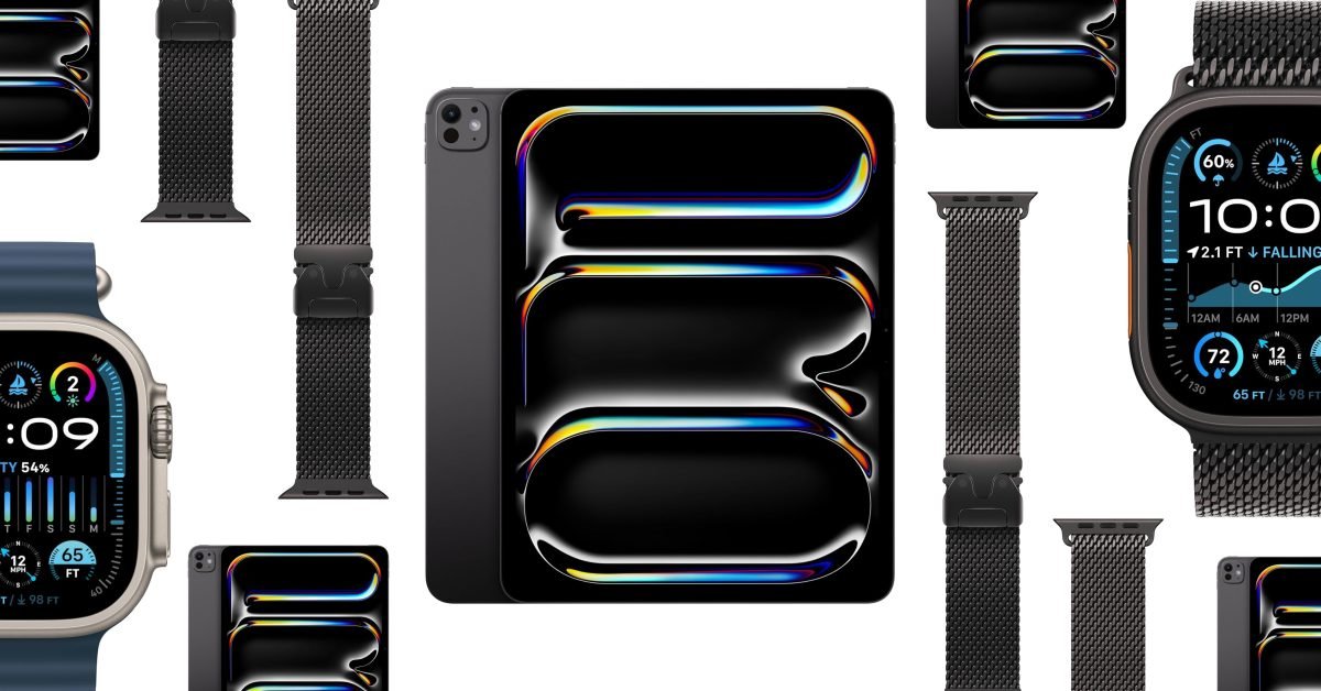 Deals: M4 iPad Pro, Braided Solo Loop, black Milanese Loop, more 9to5Mac